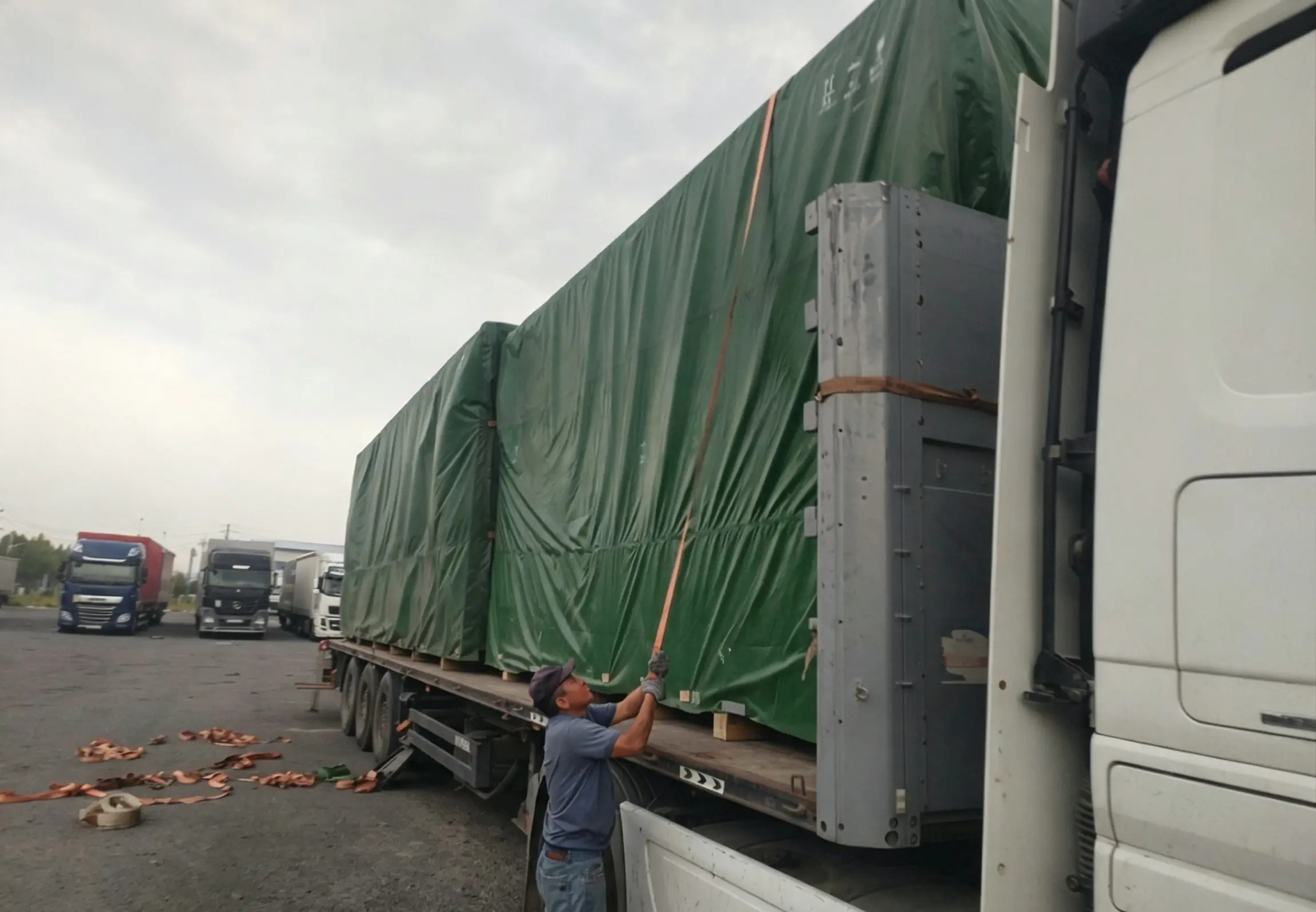 UZLogis real freight delivery case photo