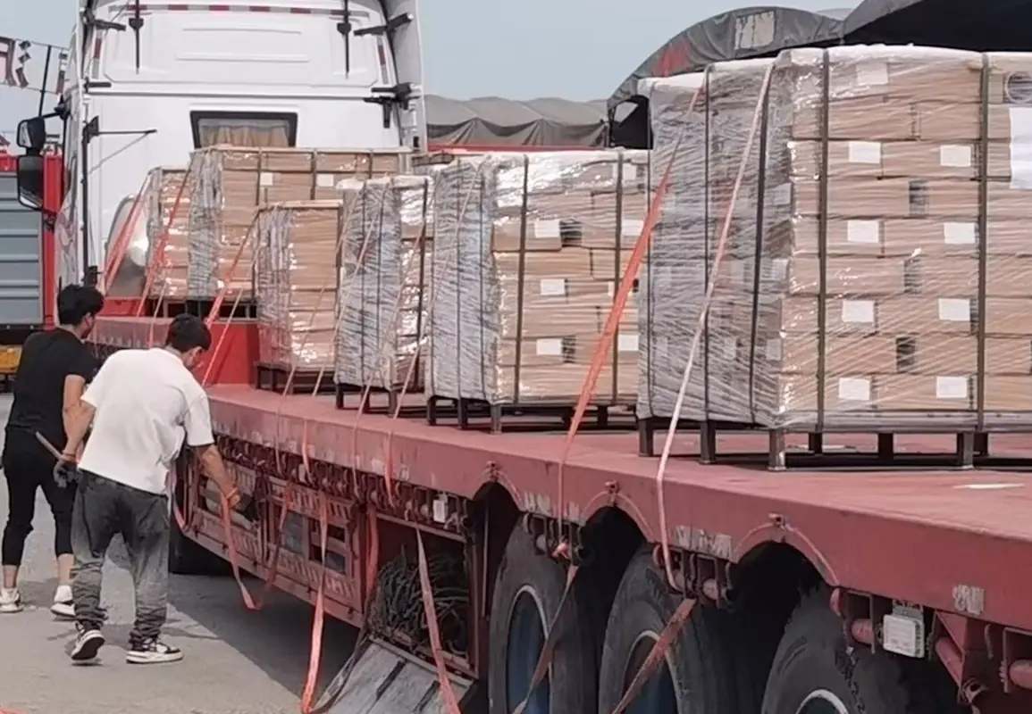 UZLogis real freight delivery case photo